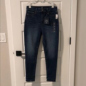 Gap High Rise True Skinny Jeans